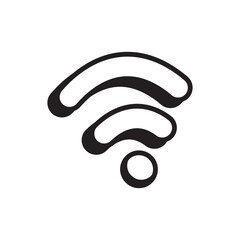 Wall Mural - wifi icon design vector template