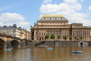 Wall Mural - The National Theatre in Prague