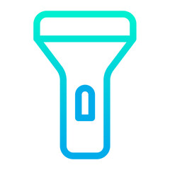 Poster - Outline Gradient Torch icon