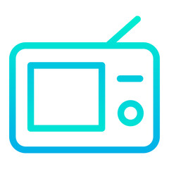 Sticker - Outline Gradient Vote Tv icon