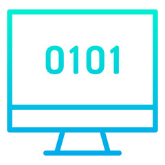 Outline Gradient Monitor Script icon
