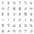 © alekseyvanin - Coffee shop line icons set