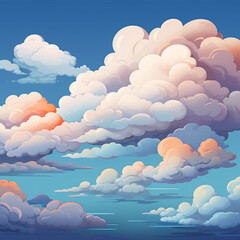 an illustration of a cloudscape