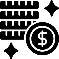 Sticker - Coins icon