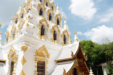 Wall Mural - Wat Santitham temple in Chiang Mai, Thailand