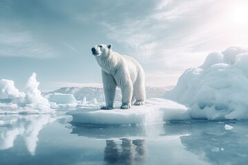 nature bear wildlife polar bear arctic conservation ice animal wilderness cold endangered preservati