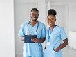 © Lumos sp - doctor hospital team medical nurse health medicine teamwork professional healthcare clinic two unity care occupation happy portrait together cheerful