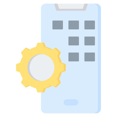 Developing Flat Icon