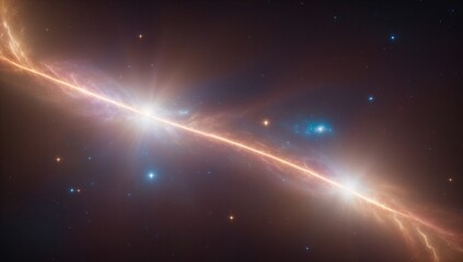 Wall Mural - A Very Long Line Of Stars