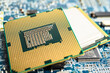 © amazing studio - Central Processing Unit, CPU chip processor of computer mainboard, electronic technology.