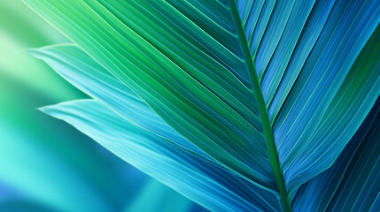  Exotic leaves background
