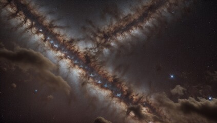 Wall Mural - A Very Dark Sky