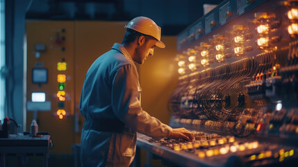 An operator maintains control of a gas-electric energy center