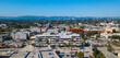 aerial views taken with a drone of the Culver City area in Los Angeles, California.