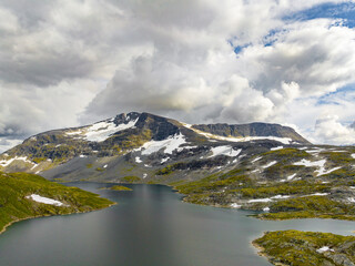 Wall Mural - beautiful norwegian landscape