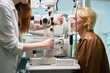 © Svitlana - Ophthalmologist uses a diopter meter in his work