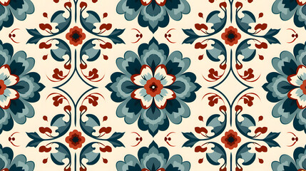 Poster - seamless pattern