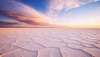 Capturing the Sunrise Over Bolivia's Vast Salt Flat, Salar de Uyuni