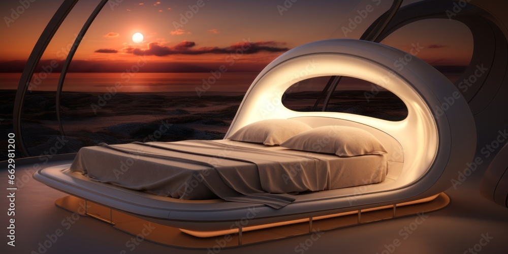 The Future of Sleep: Smart Bed Project Introduces a Futuristic Bed ...