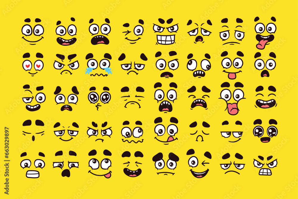 how to draw a cartoon face
