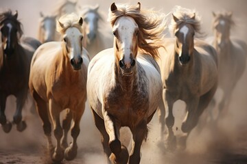  Horses background