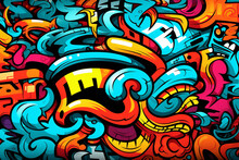 Text Graffiti Illustration