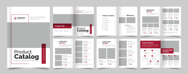 Product Catalog Layout, Fashion and Multipurpose Portfolio, Catalogue Template, Furniture Product Catalog