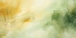 © Coosh448 - Light brown green olive sage beige abstract watercolor. Art background for design