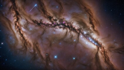 Wall Mural - A Very Large Cluster Of Stars In The Sky