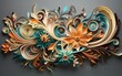 Intriguing 3D Paper Quilled Art