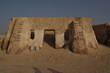 ruins of the castle in the desert