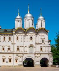 Wall Mural - Patriarshy cathedral of Moscow Kremlin, Russia