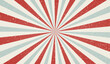© Omeris - Sun ray circus. Sun rays retro background. Radial vintage burst. Soft light stripe. Sunburst pattern. Beams line. Striped aging effect texture. Old poster. Starburst strips. Vector illustration