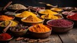  indian cooking spices ingredient photography for perfect cuisine