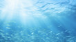© kichigin19 - underwater sea ocean watercolor blue transparent background