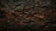 Dark Ancient Prehistoric Soil Under The Ground Texture Background Wallpaper
