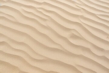  Closeup of sand pattern of a beach in the summer.