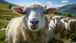 Face-to-Face with Swale Dale Sheep: Rural Encounter
