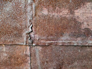 Grunge rusted metal texture, rust and oxidized metal background. Old metal iron panel.