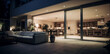 © SavirinaArt - Smart home management homes with solar panels Foto AI.