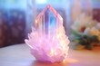 Angel aura quartz with a soft focus for a dreamy look