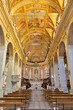 GENOVA, ITALY - MARCH 7, 2023: The nave of church Chiesa di Francesco da Paola Chiesa di Francesco da Paola.