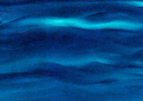 Fototapeta  - Ilustracja niebieski szablon woda fale niebo