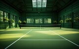 Fototapeta Sport - Sporty Tennis Venue