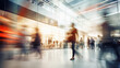 © Vahagn - people in the shopping mall, motion blur