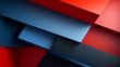 Abstract wallpaper symphony of contrasting hues and sharp angles - AI Generated