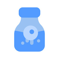 Sticker - eye jar duotone icon