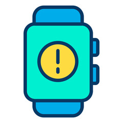 Sticker - Lineal color Smartwatch Info icon