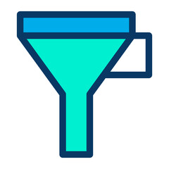 Sticker - Lineal color Funnel icon