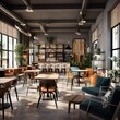 © OhmArt - modern café interior design